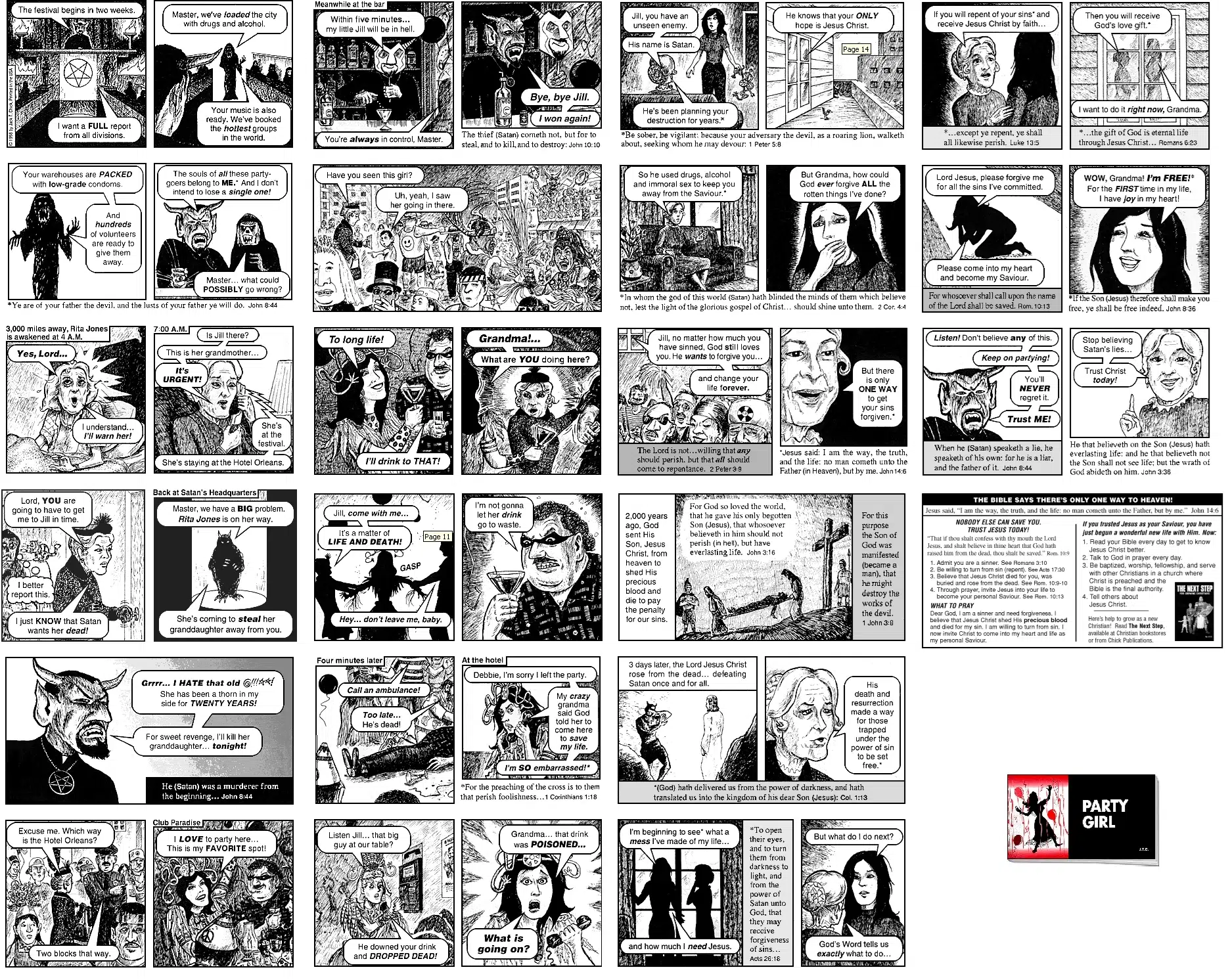 Jack Chick, Dr. Peter Ruckman were they Christians? 42 Jack Chick False Gospel