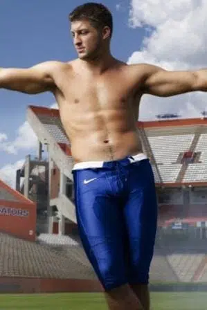 tim tebow body