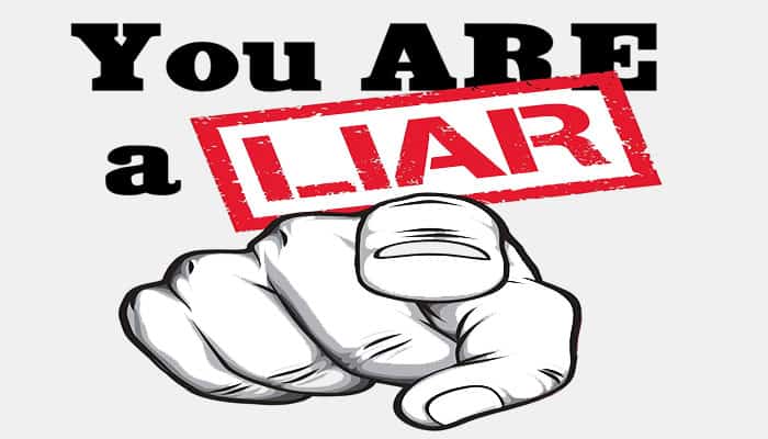 Yes, I Said You Are Wrong! You Are A Liar! It Is Always Right To Expose Lies, Liars!